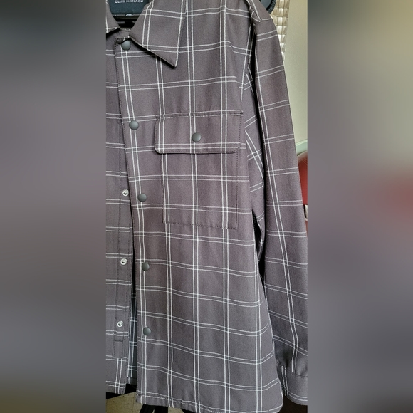 Club Monaco mens shirt jacket - Picture 3 of 4